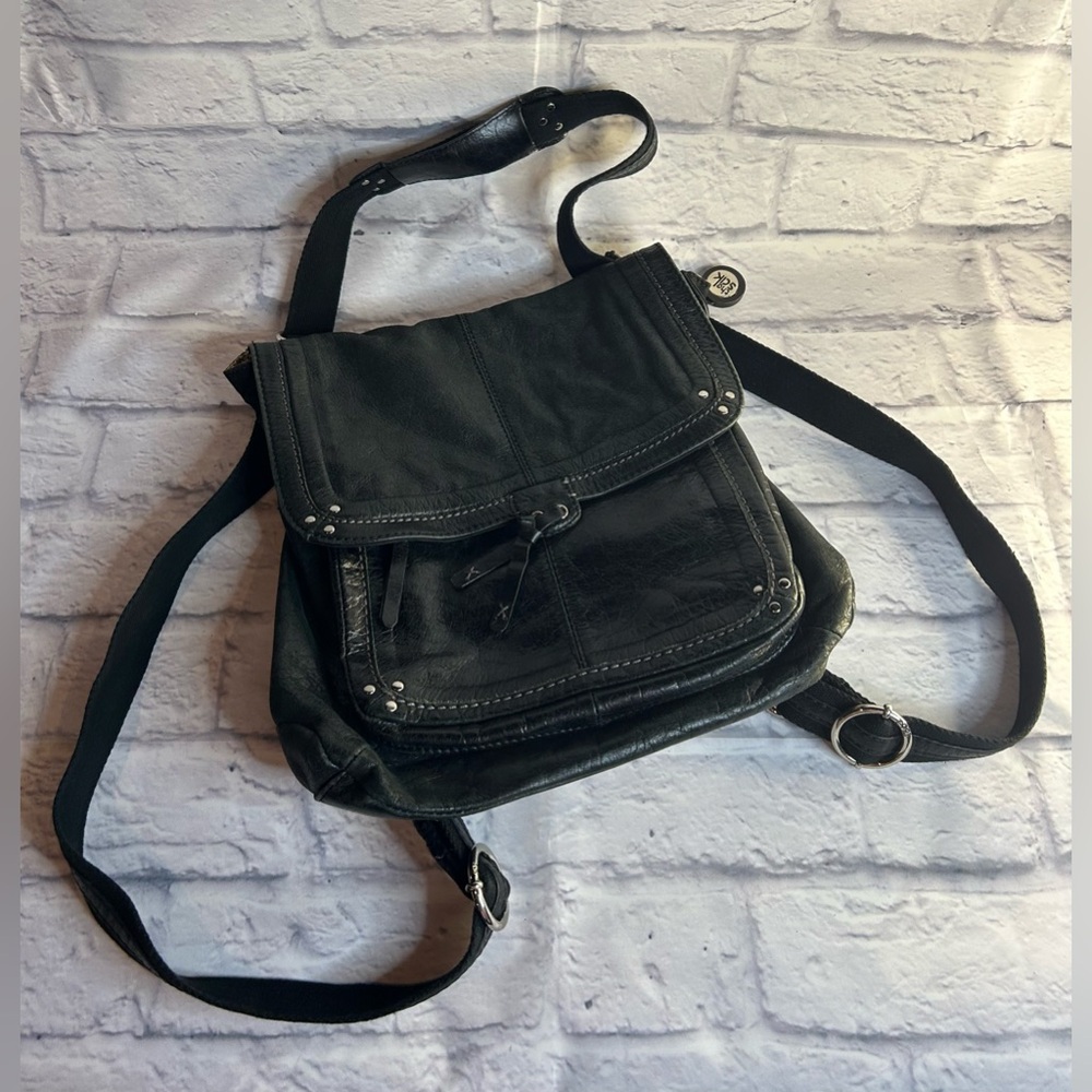 The Sak Black Backpack/Regular Purse